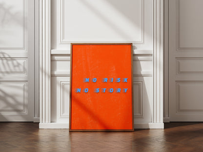 Ôde à l'audace. | Poster Rétro