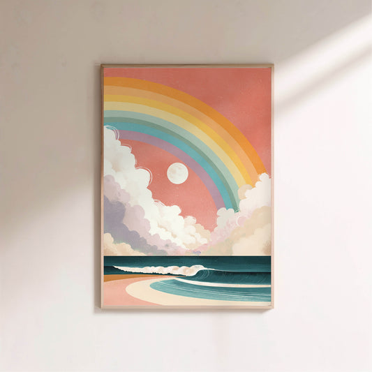 Vitamin Rainbow | Poster Dopamine Decor en situation