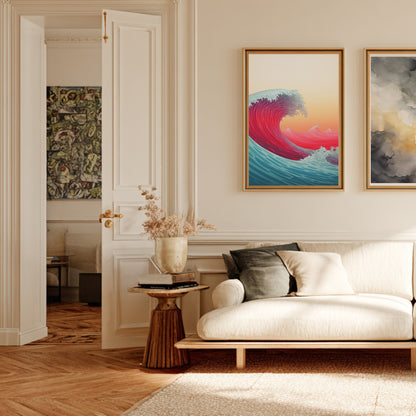 Vitamin Sea | Poster Dopamine Decor en situation