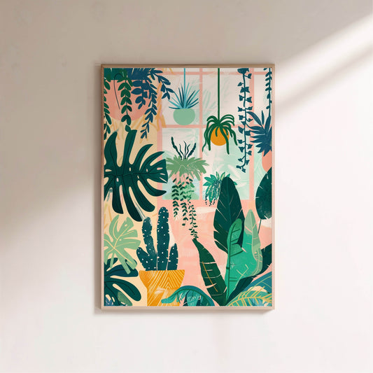 Jardin suspendu | Poster Jardin en situation