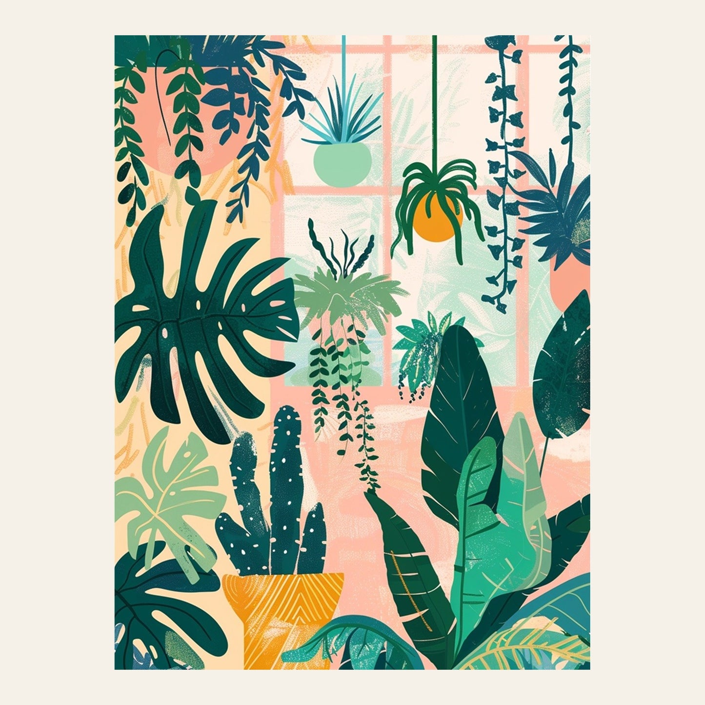 Jardin suspendu | Poster Jardin - l'affiche