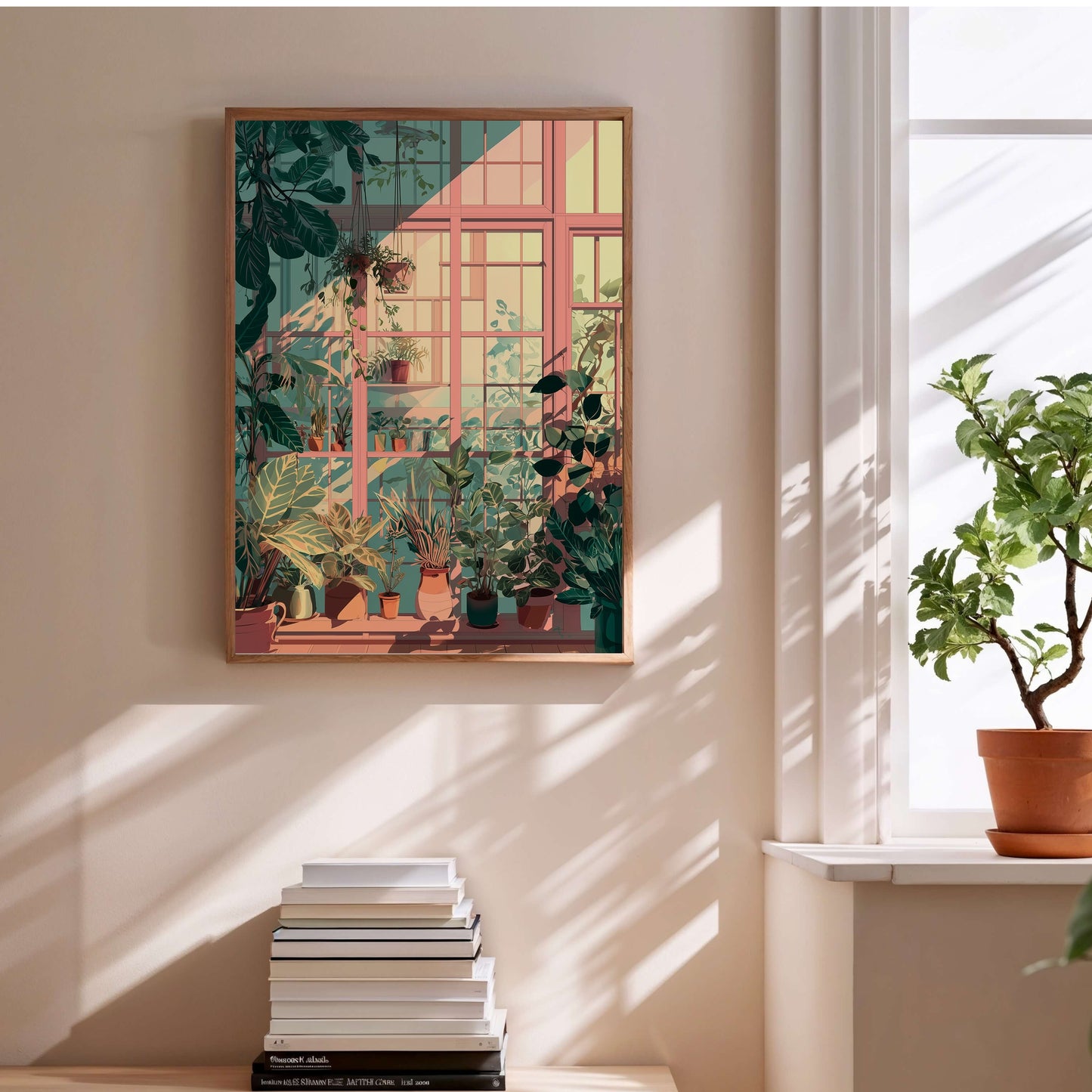 L'atelier du jardinier | Poster Jardin en situation