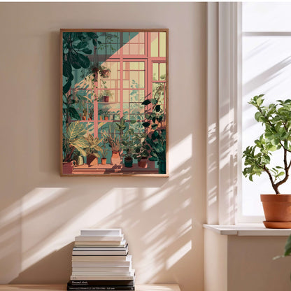 L'atelier du jardinier | Poster Jardin en situation