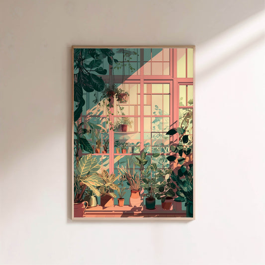 L'atelier du jardinier | Poster Jardin en situation