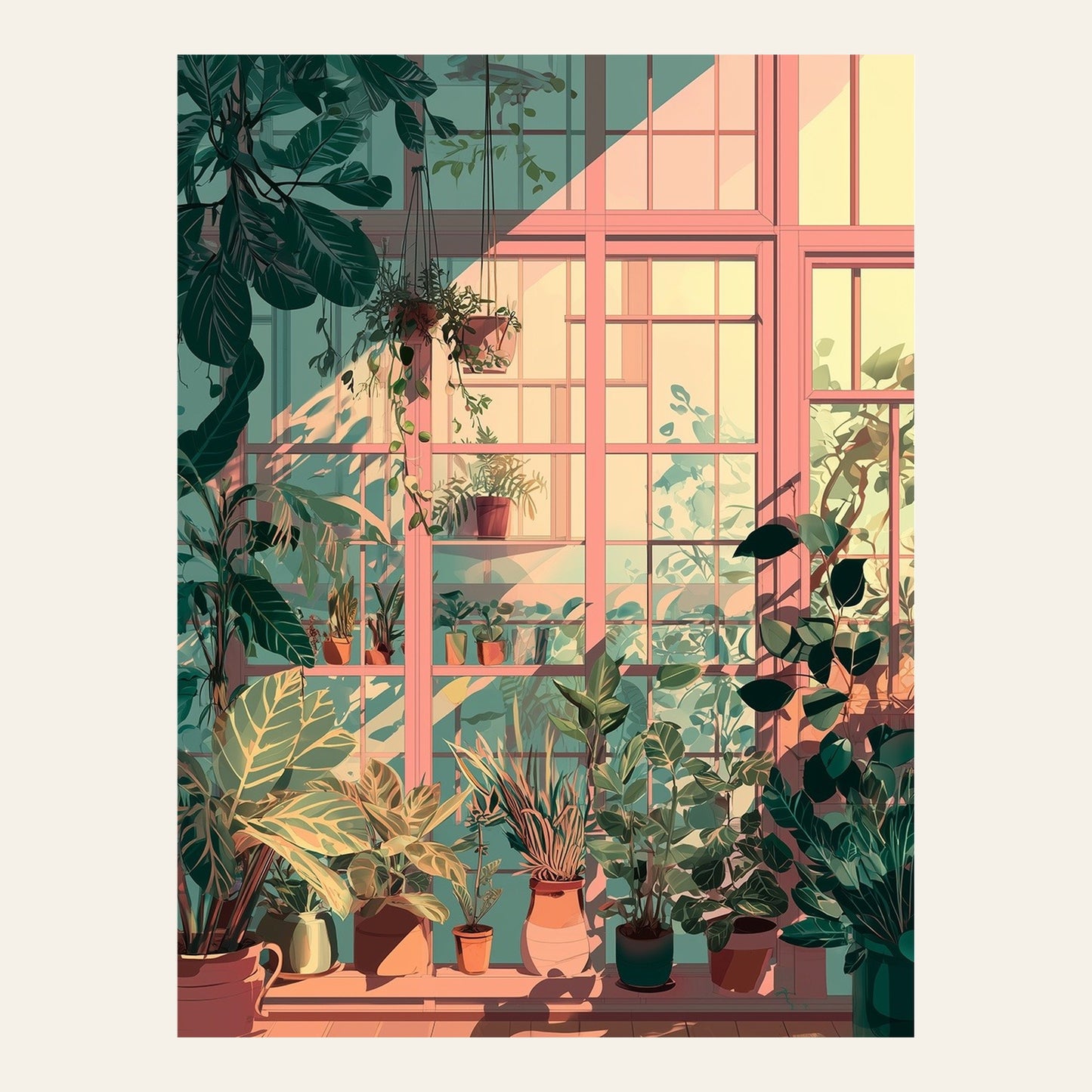 L'atelier du jardinier | Poster Jardin - l'affiche