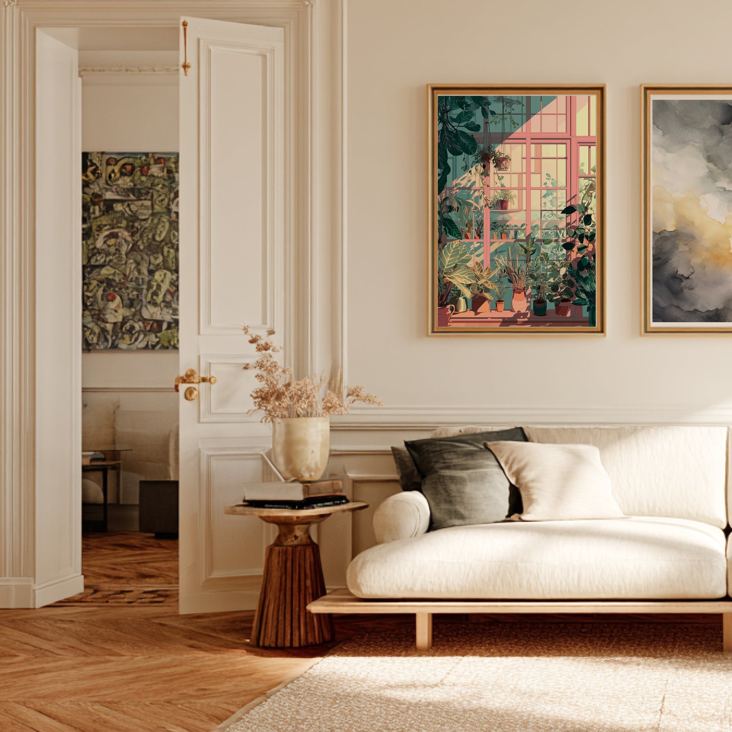 L'atelier du jardinier | Poster Jardin en situation