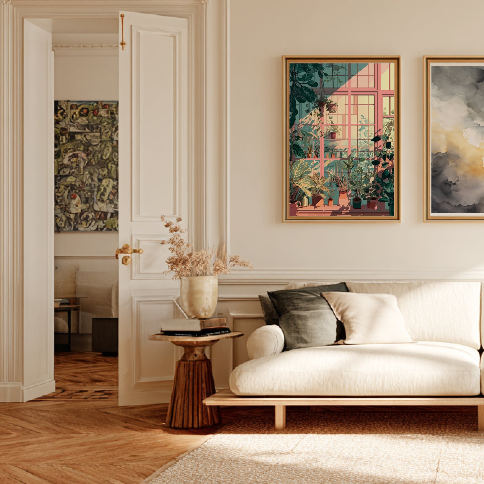 L'atelier du jardinier | Poster Jardin en situation