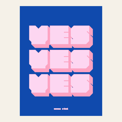 Affiche Yes yes yes - l'affiche