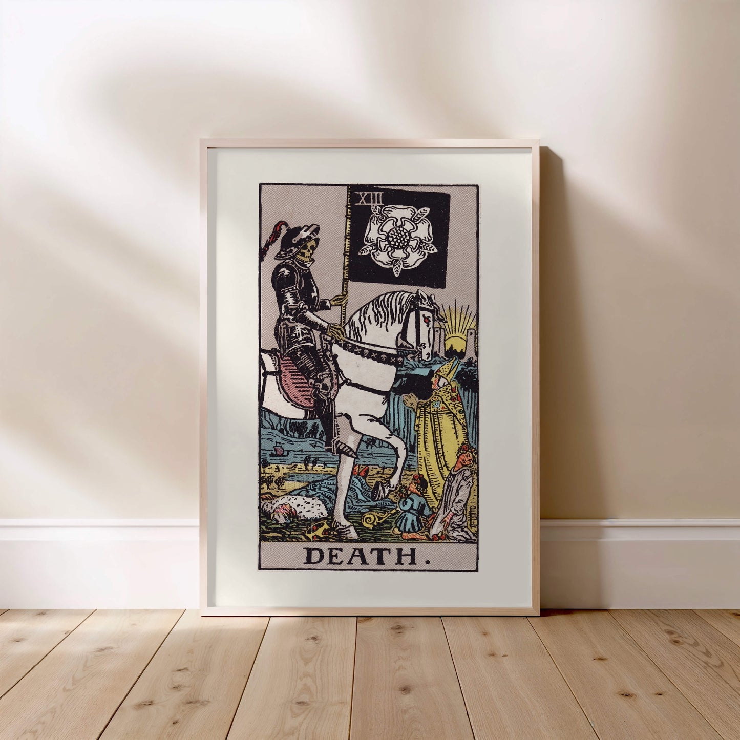 Arcane XIII - La Mort (Death) - Affiche Tarot Rider-Waite-Smith