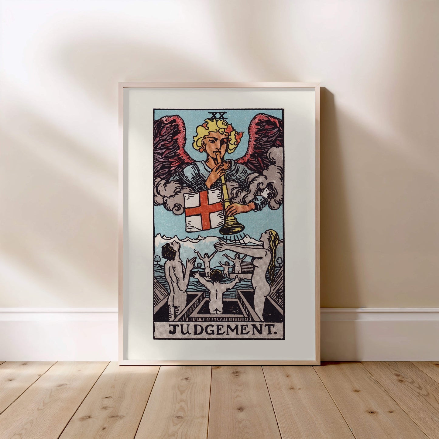 Arcane XX - Le Jugement (Judgement) - Affiche Tarot Rider-Waite-Smith