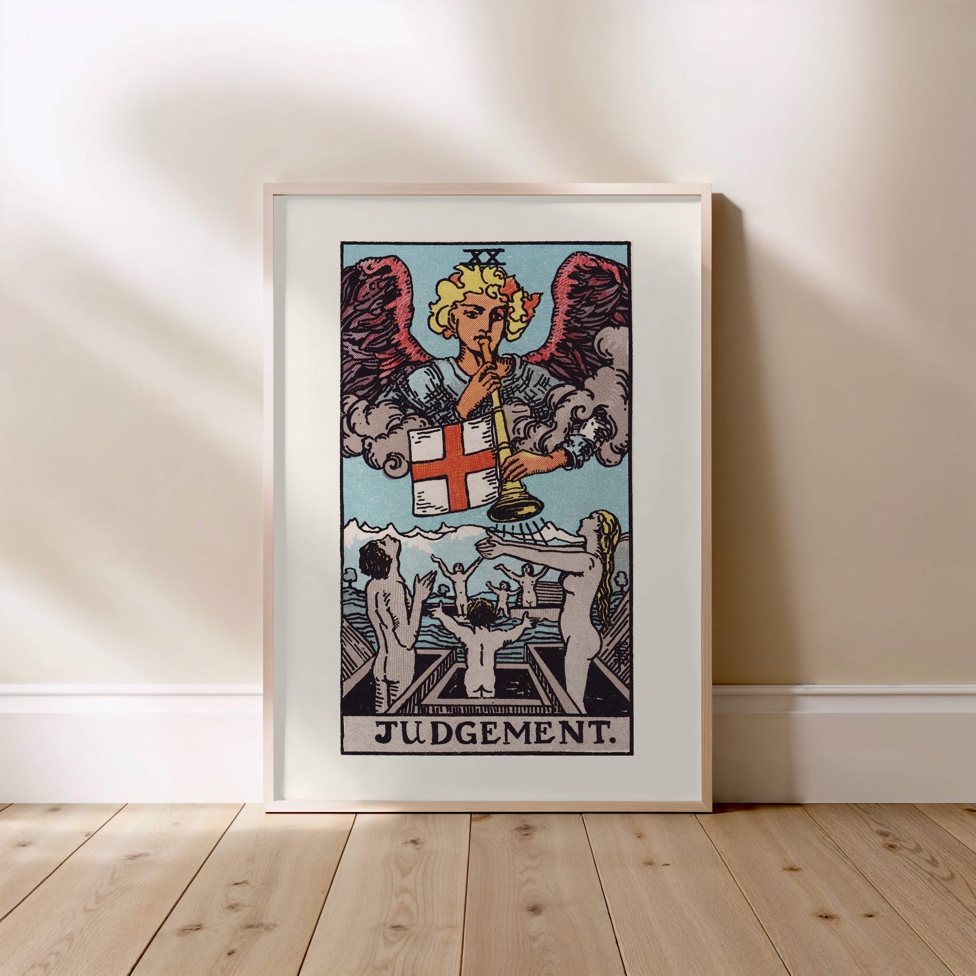 Arcane XX - Le Jugement (Judgement) - Affiche Tarot Rider-Waite-Smith