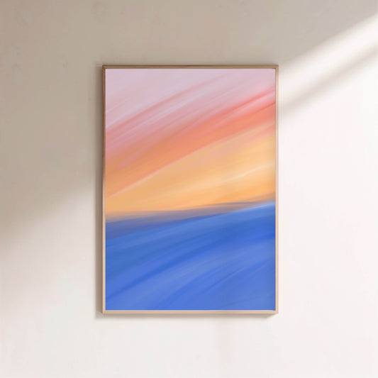 Stillness No. 1 | Poster Abstrait en situation