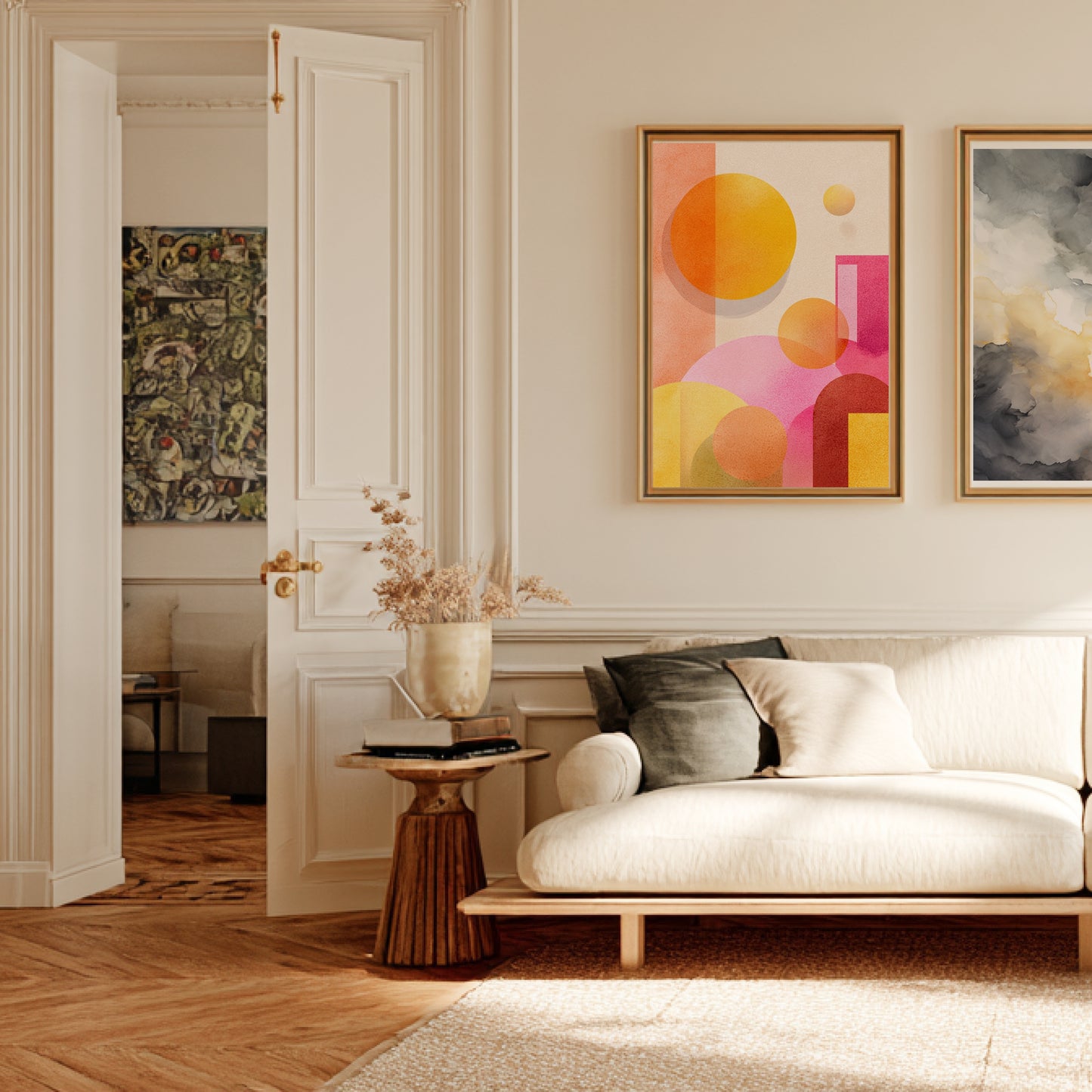 Maximalism x Vitamin | Poster Dopamine Decor en situation
