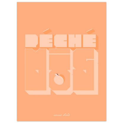 Affiche péché mignon - Heure d'été 