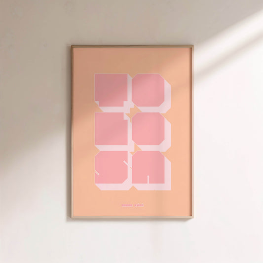 Affiche graphique Toulouse - Tolosa