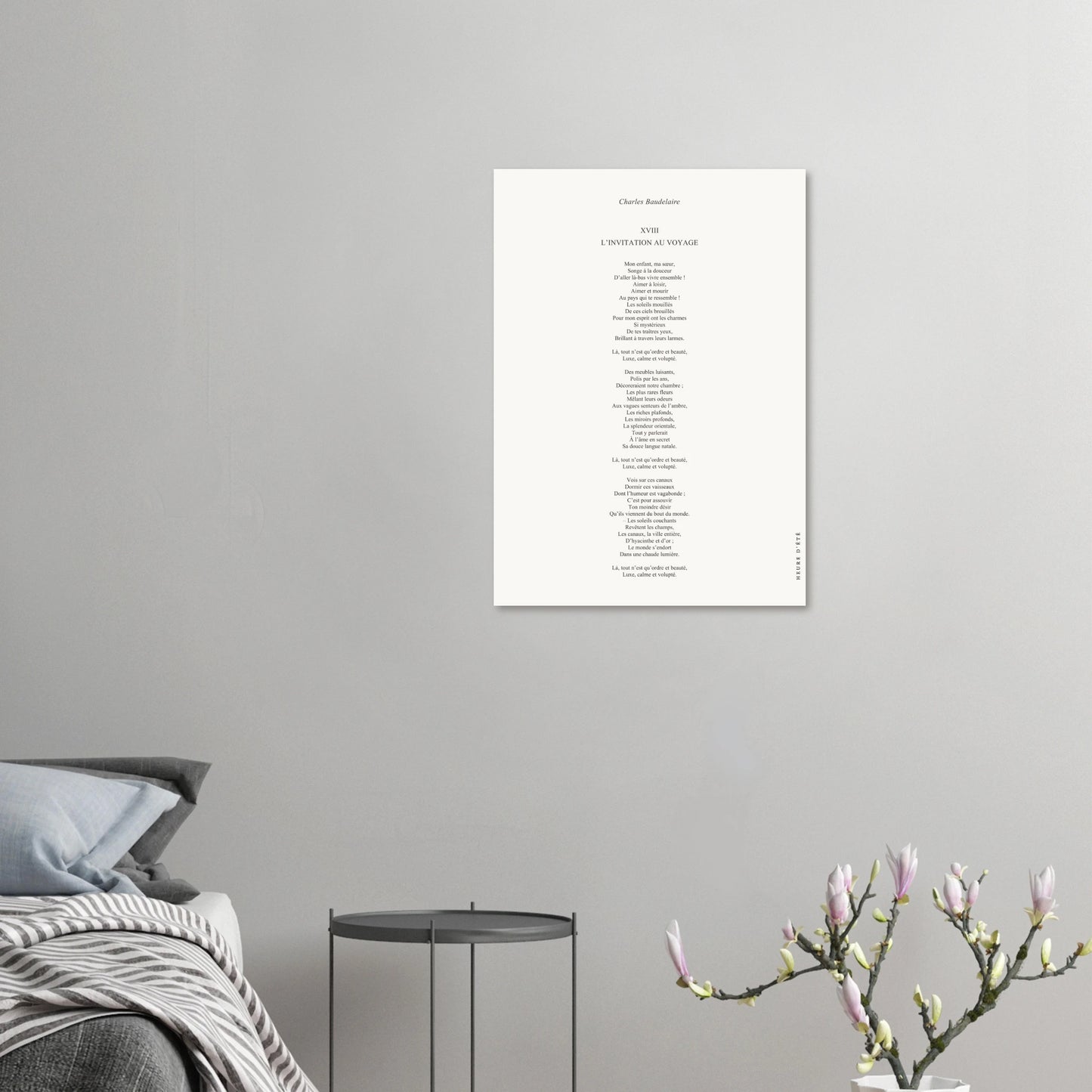 L'invitation au voyage - Charles Baudelaire - Heure d'été 