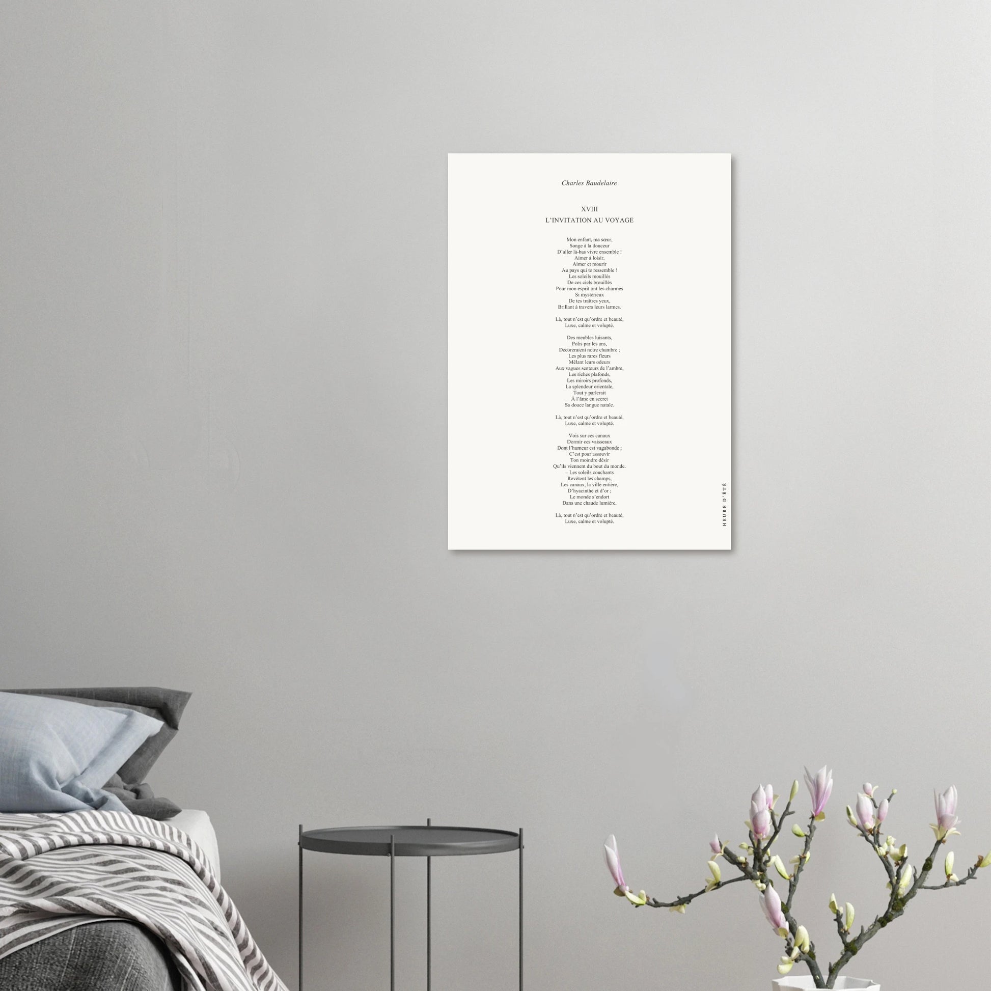 L'invitation au voyage - Charles Baudelaire - Heure d'été 
