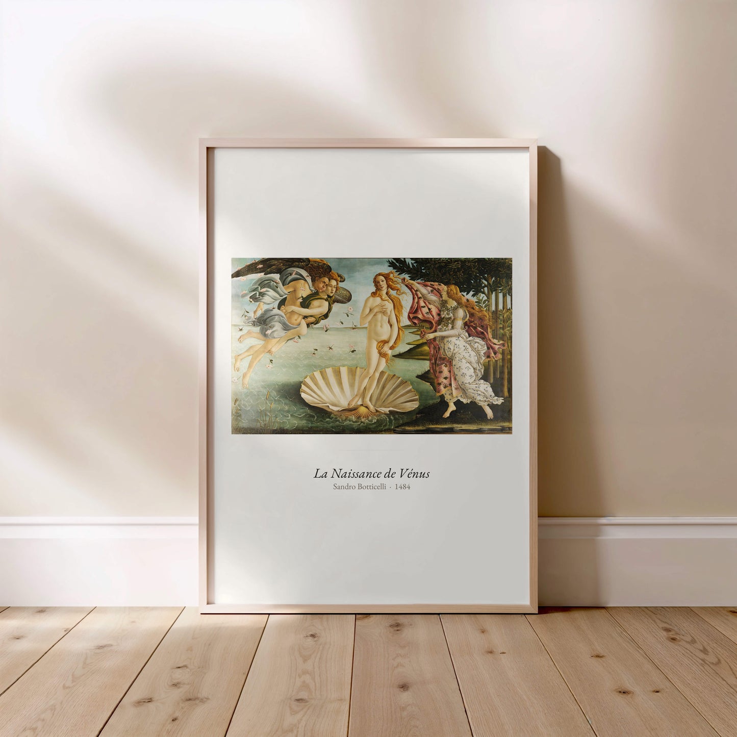 La Naissance de Vénus, Botticelli | Affiche Art Premium