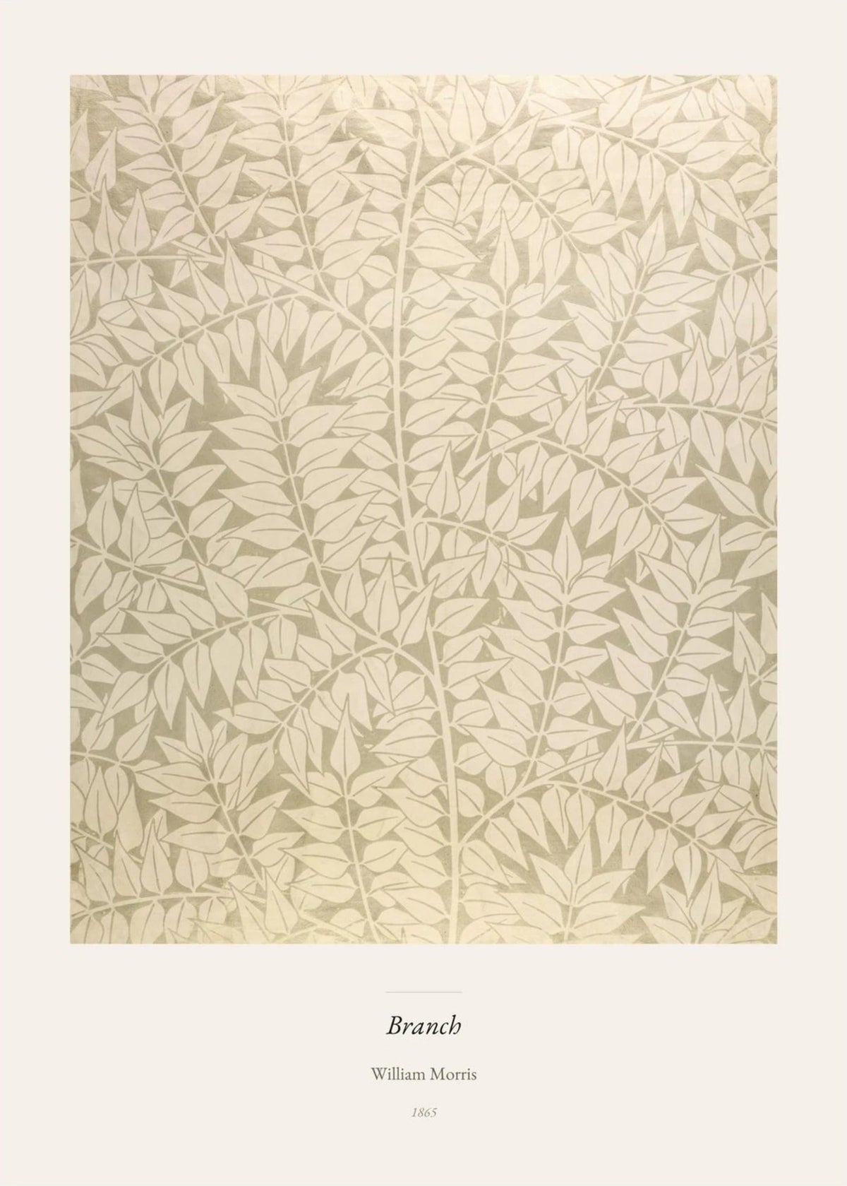Branch, William Morris | Affiche Décorative Premium, l'affiche seule, papier épais mat éco-responsable