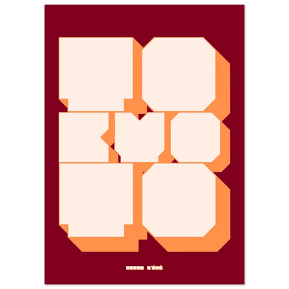 Affiche Tokyo - Kyoto - Heure d'été 