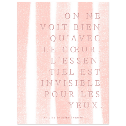 On ne voit bien qu'avec le cœur... - Heure d'été 