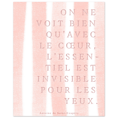 On ne voit bien qu'avec le cœur... - Heure d'été 