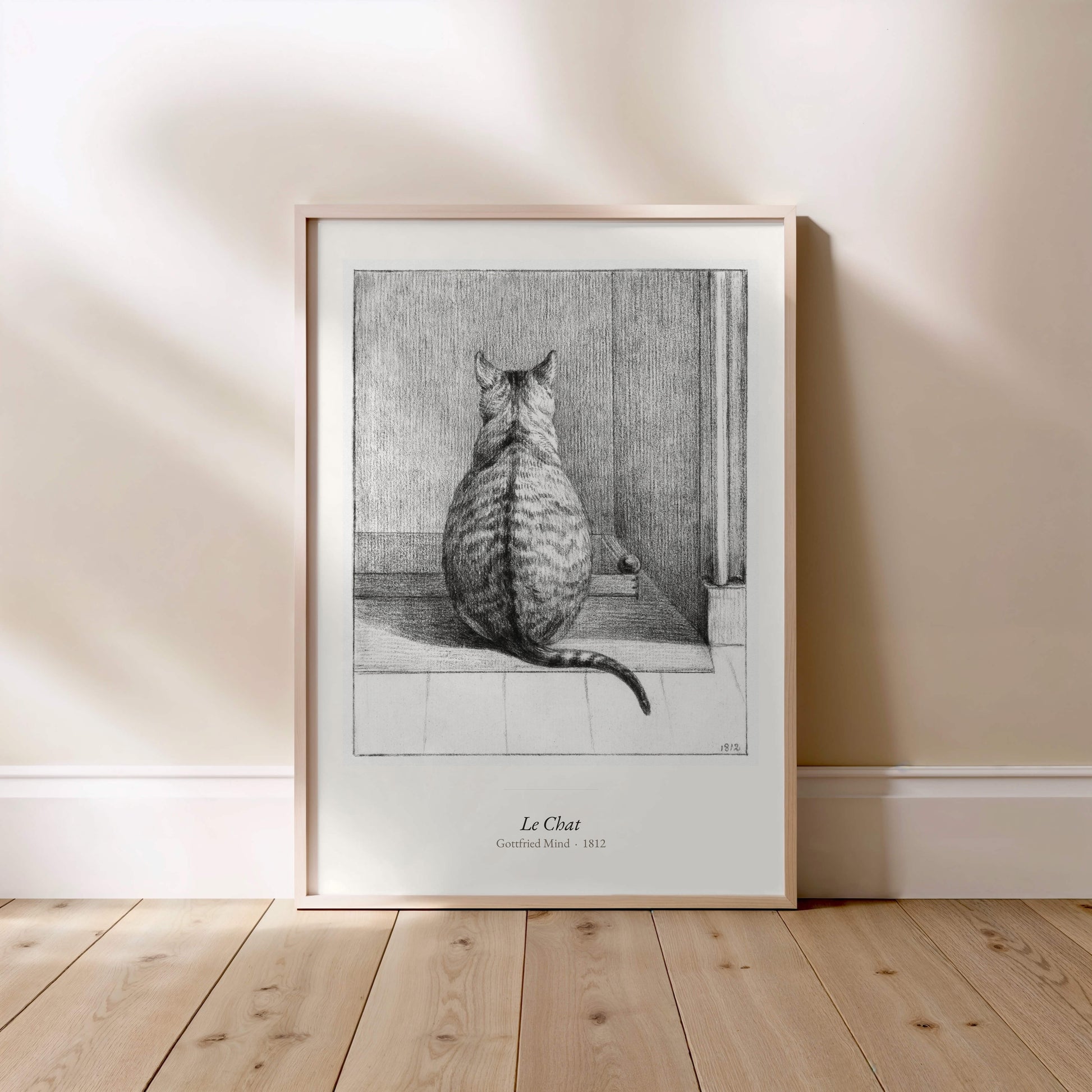 Le Chat - Gottfried Mind - Affiche Art Premium