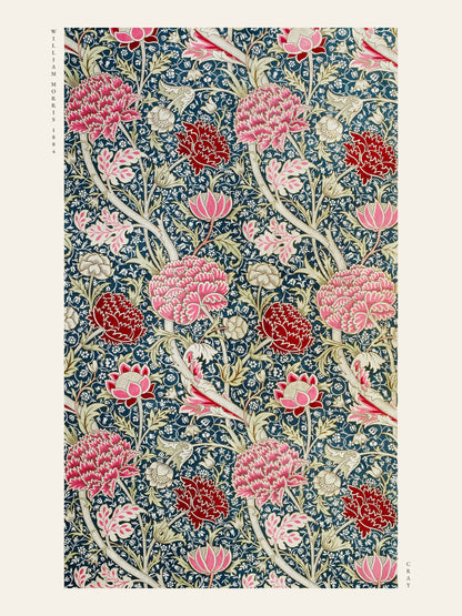 Cray - William Morris - Affiche Arts & Crafts