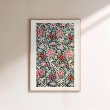 Cray - William Morris - Affiche Arts & Crafts en situation