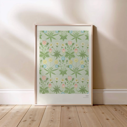 Daisy - William Morris - Affiche Arts & Crafts