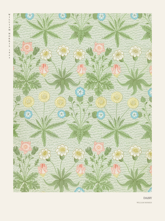 Daisy - William Morris - Affiche Arts & Crafts