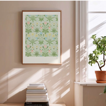 Daisy - William Morris - Affiche Arts & Crafts en situation