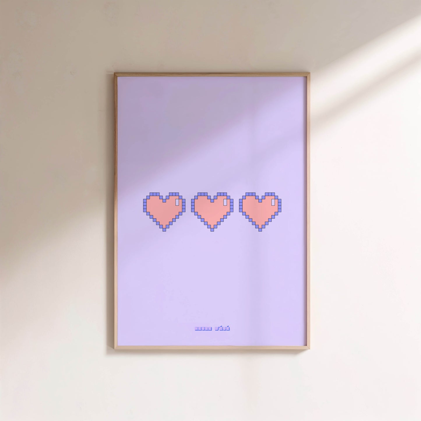 Retro Gaming Pixel Heart