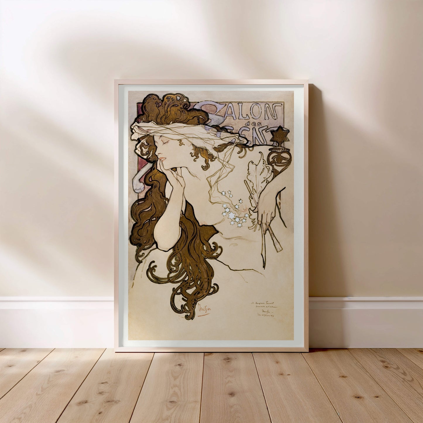 Étude pour le Salon des Cent - Alphonse Mucha - Art Nouveau