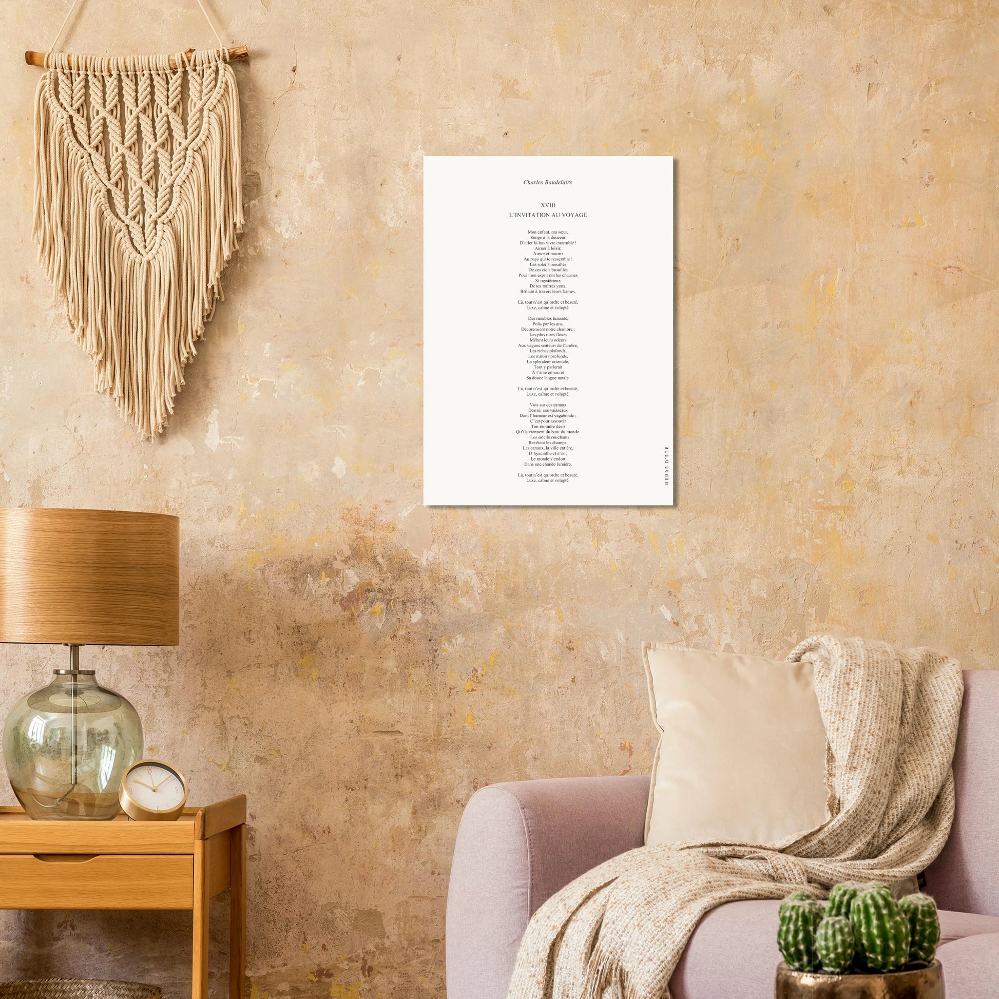 L'invitation au voyage - Charles Baudelaire - Heure d'été 