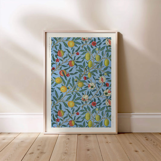 Four Fruits - William Morris - Affiche Arts & Crafts