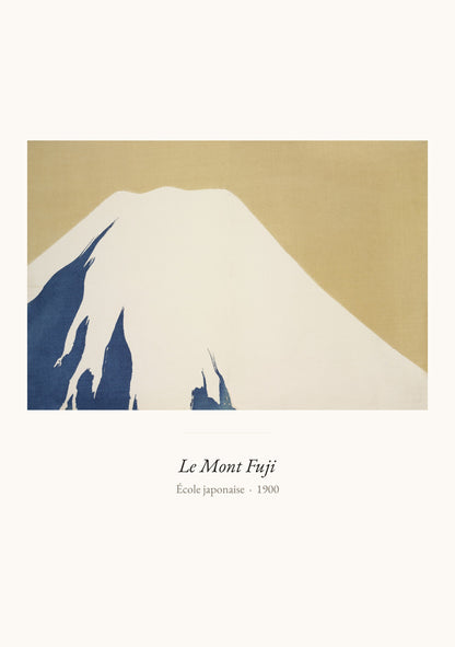 Le Mont Fuji, École japonaise | Affiche Art Premium