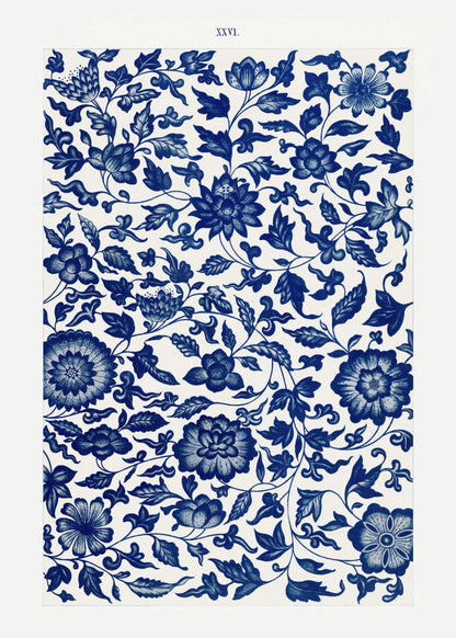 Grammar of Ornament Pl. XXVI - Owen Jones, l'affiche seule, papier épais mat éco-responsable