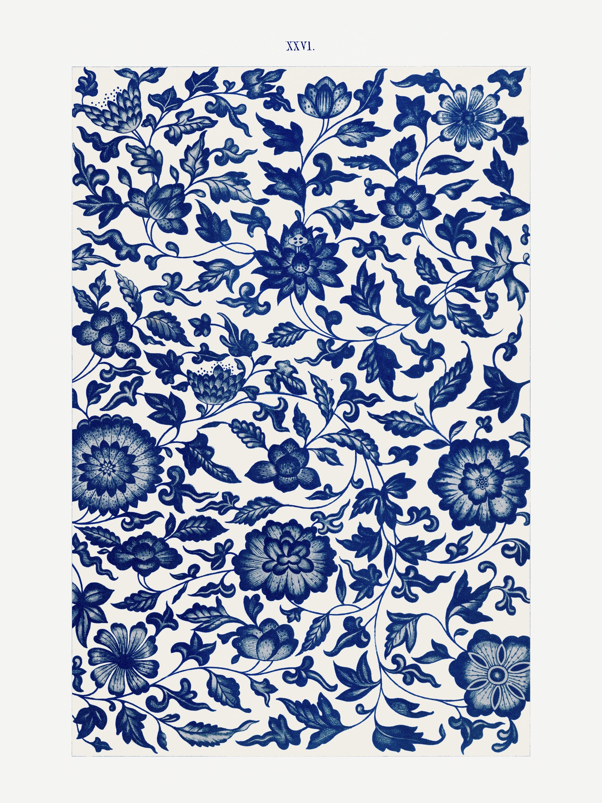 Grammar of Ornament Pl. XXVI - Owen Jones - Motif Ornemental 1856