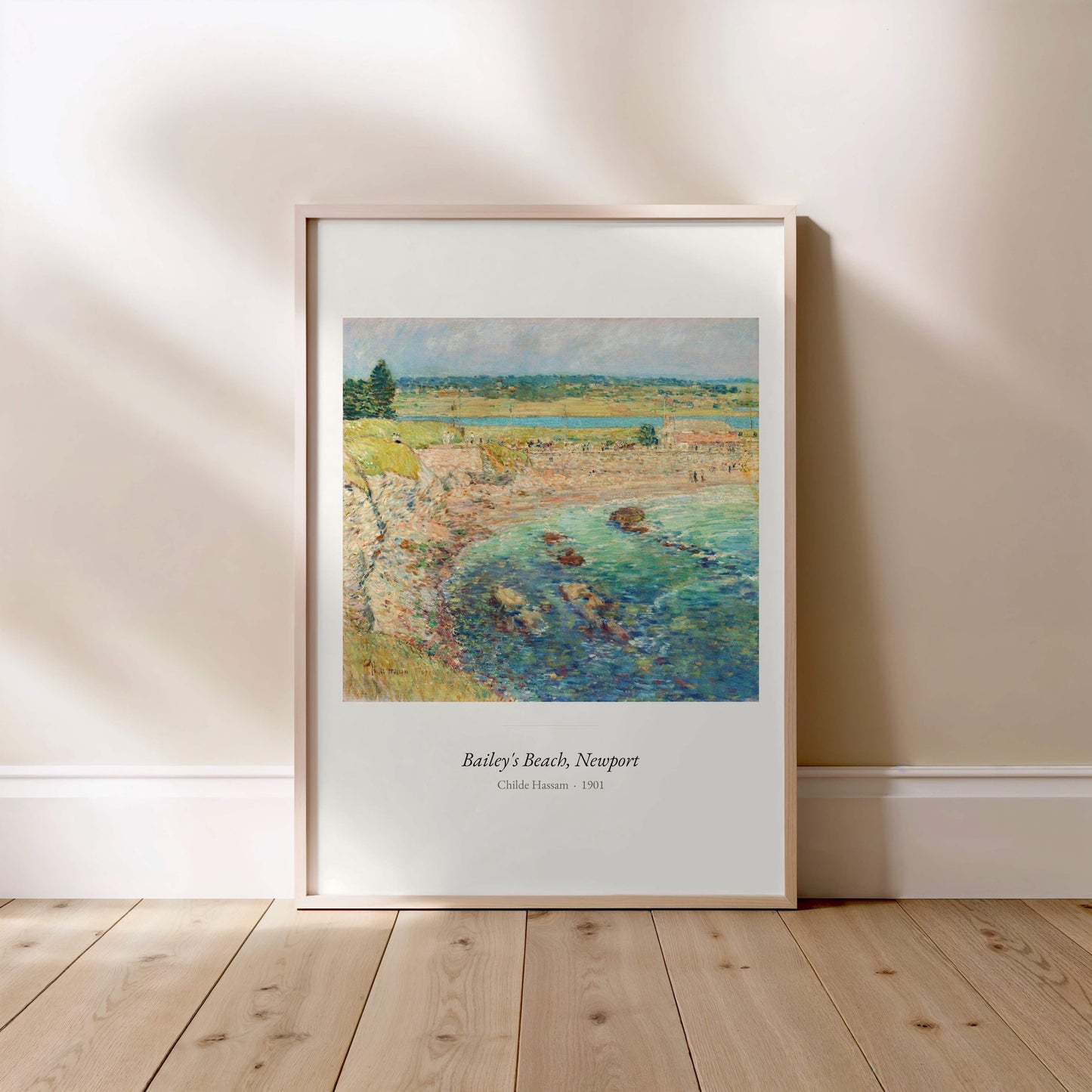 Bailey's Beach, Newport, Childe Hassam | Affiche Art Premium