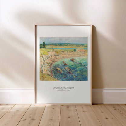 Bailey's Beach, Newport, Childe Hassam | Affiche Art Premium