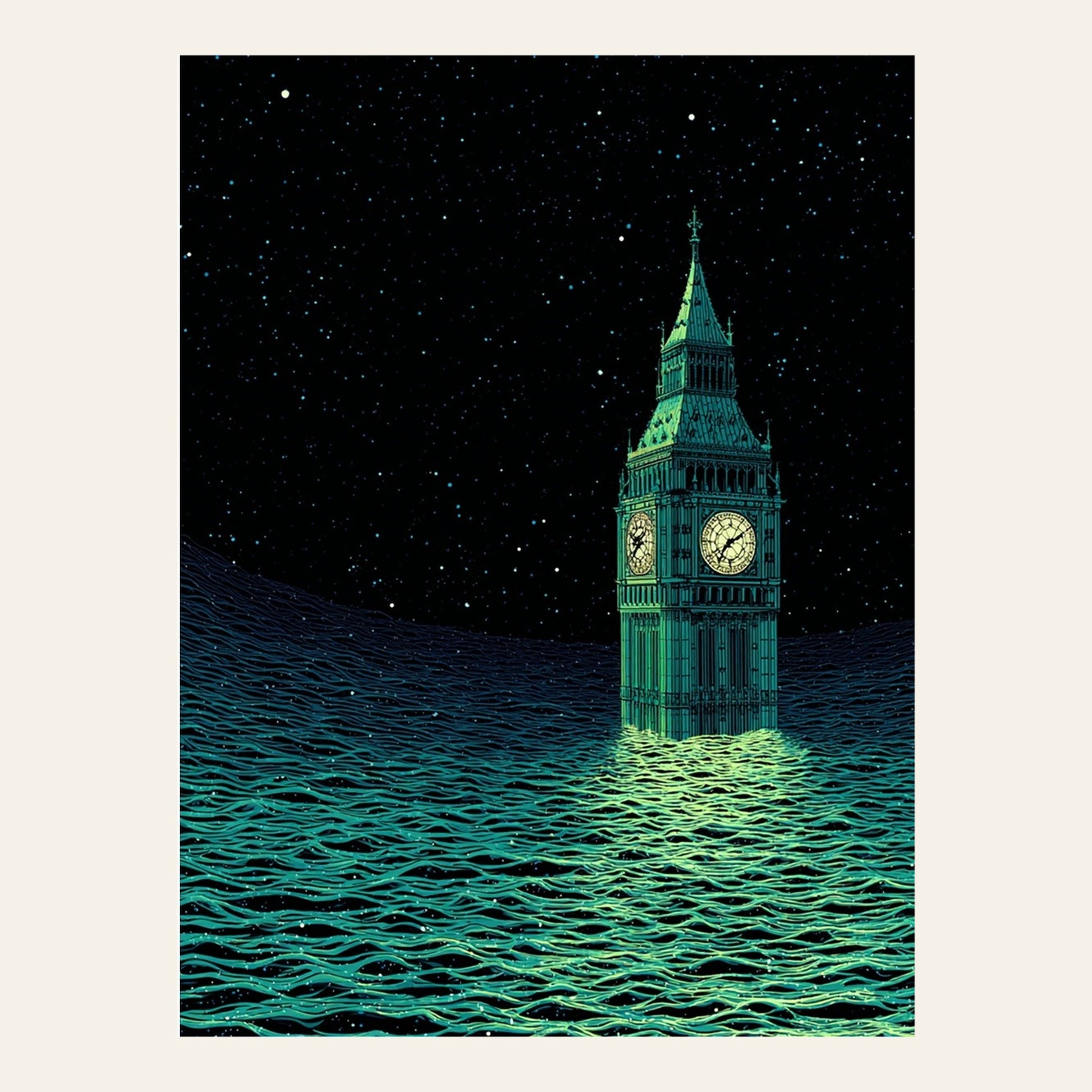 London Underwater | Poster Décoration Murale - l'affiche