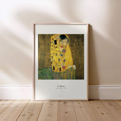 Le Baiser, Gustav Klimt | Affiche Art Premium