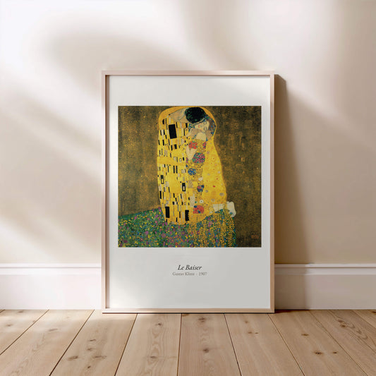 Le Baiser, Gustav Klimt | Affiche Art Premium
