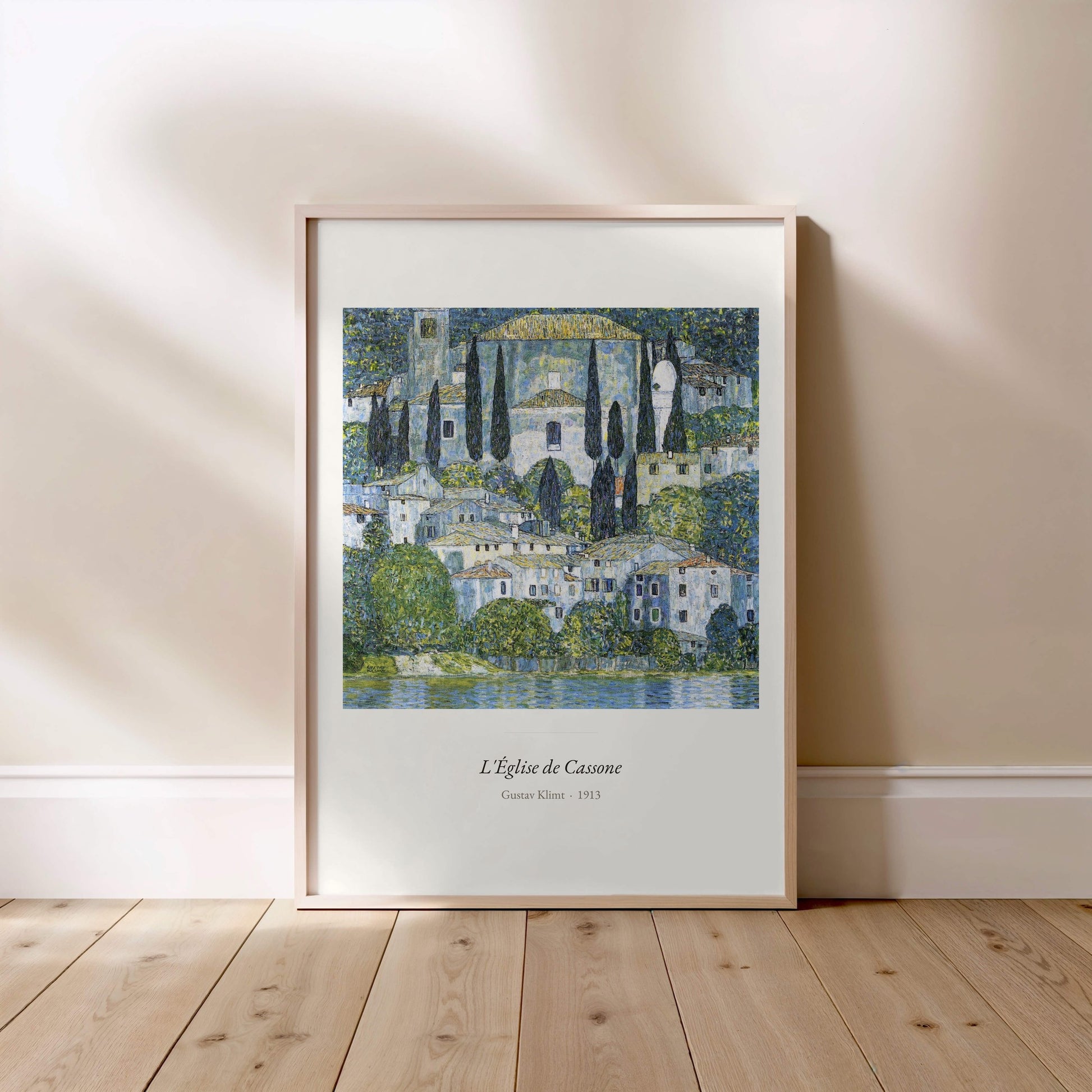 L'Église de Cassone, Gustav Klimt | Affiche Art Premium