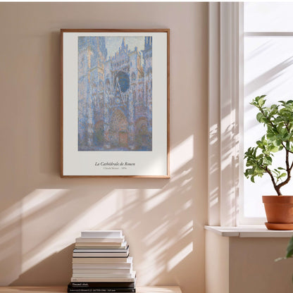 La Cathédrale de Rouen, Claude Monet | Affiche Art Premium en situation