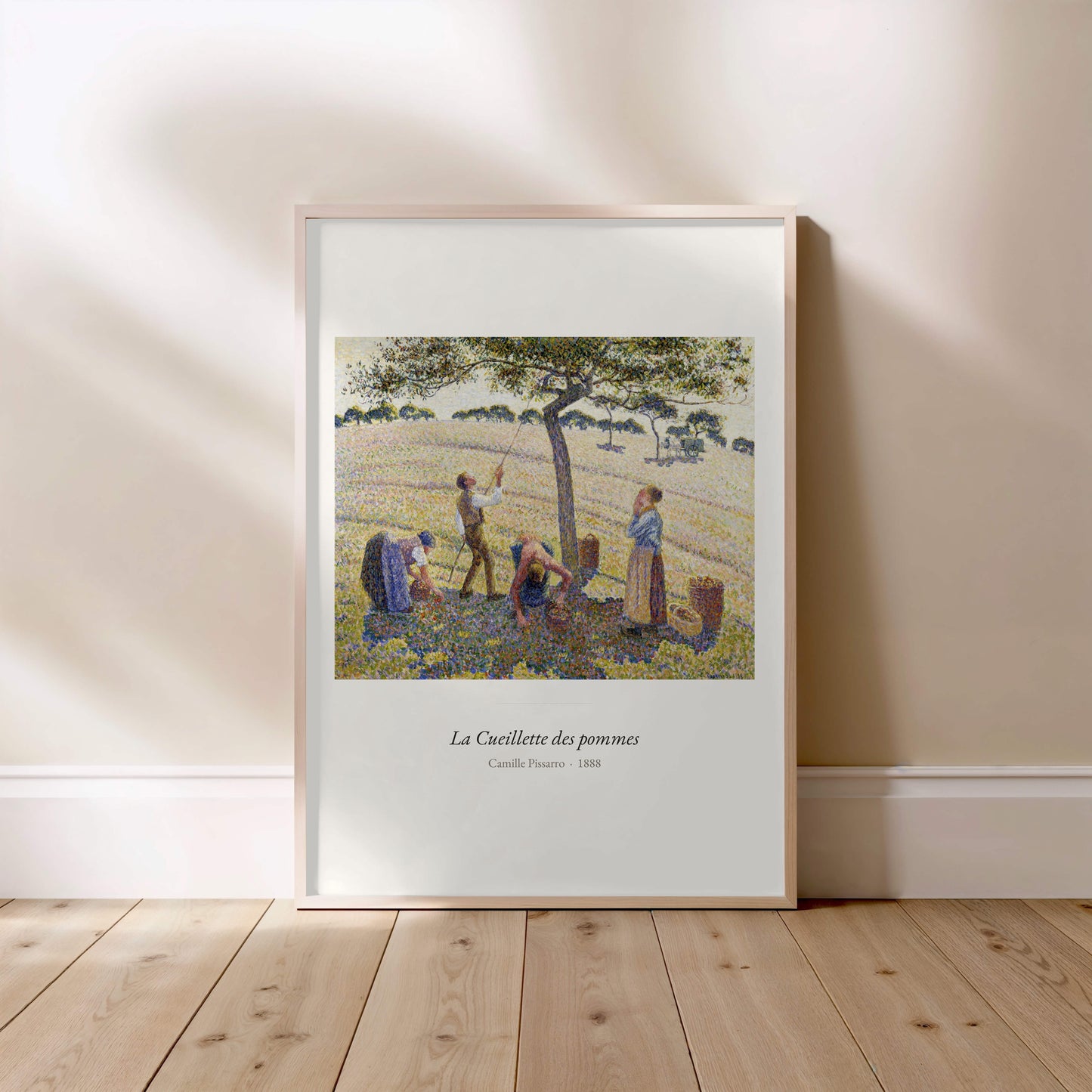 La Cueillette des pommes, Camille Pissarro | Affiche Art Premium