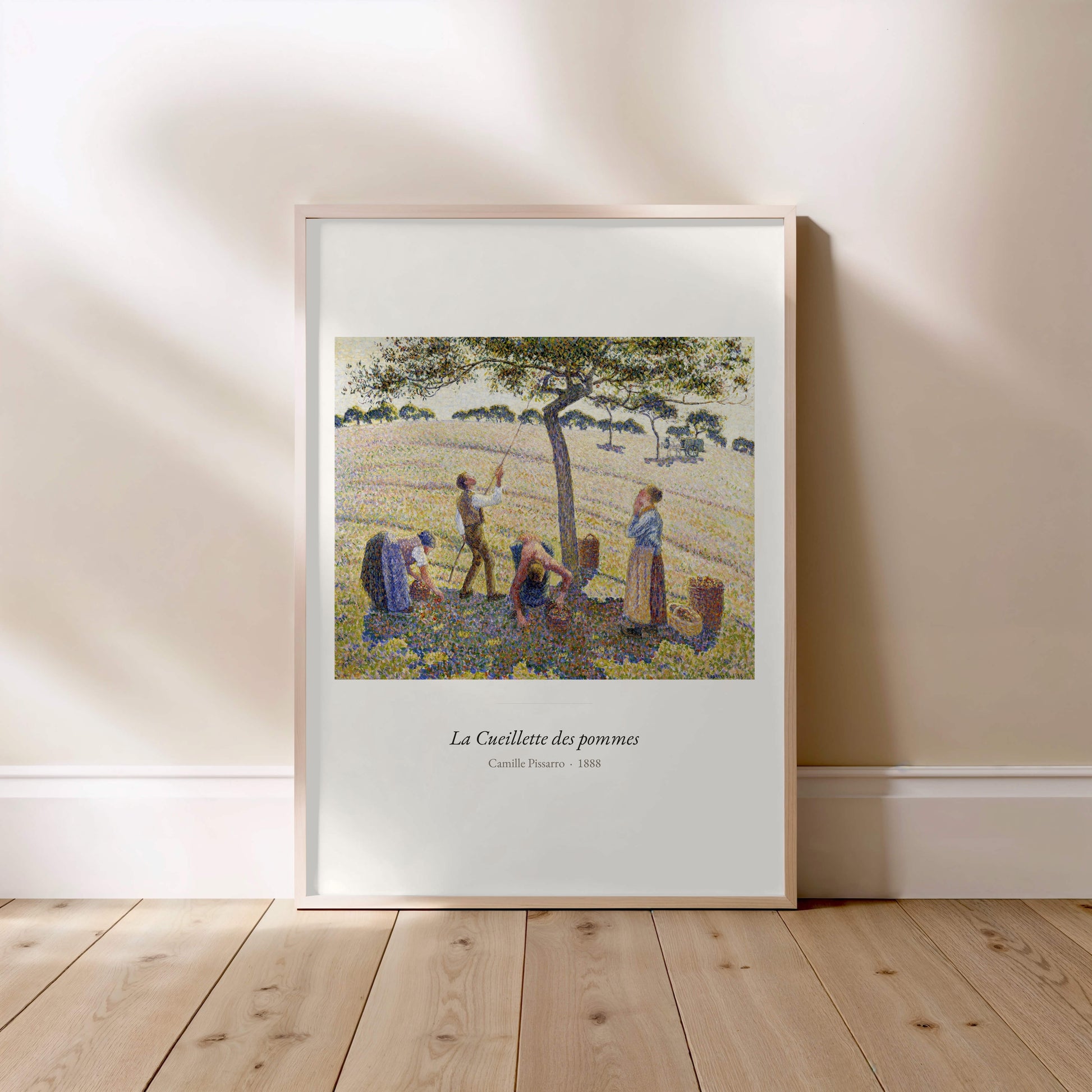 La Cueillette des pommes, Camille Pissarro | Affiche Art Premium