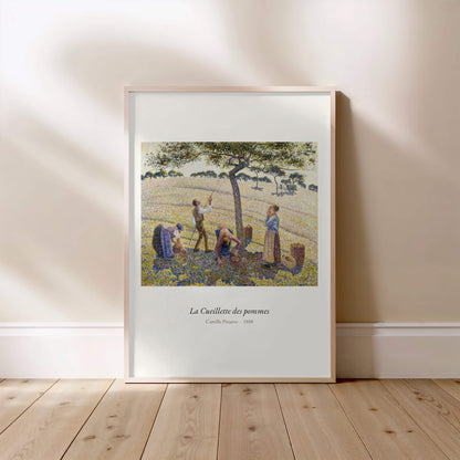 La Cueillette des pommes, Camille Pissarro | Affiche Art Premium