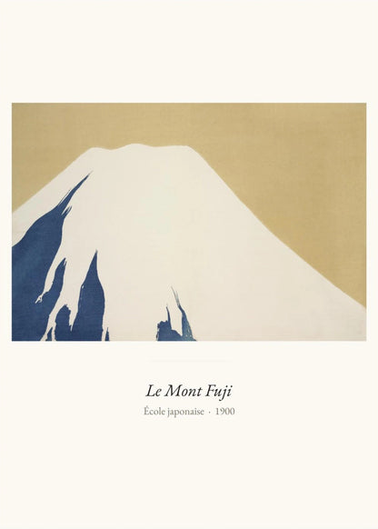 Le Mont Fuji, École japonaise | Affiche Art Premium, l'affiche seule, papier épais mat éco-responsable
